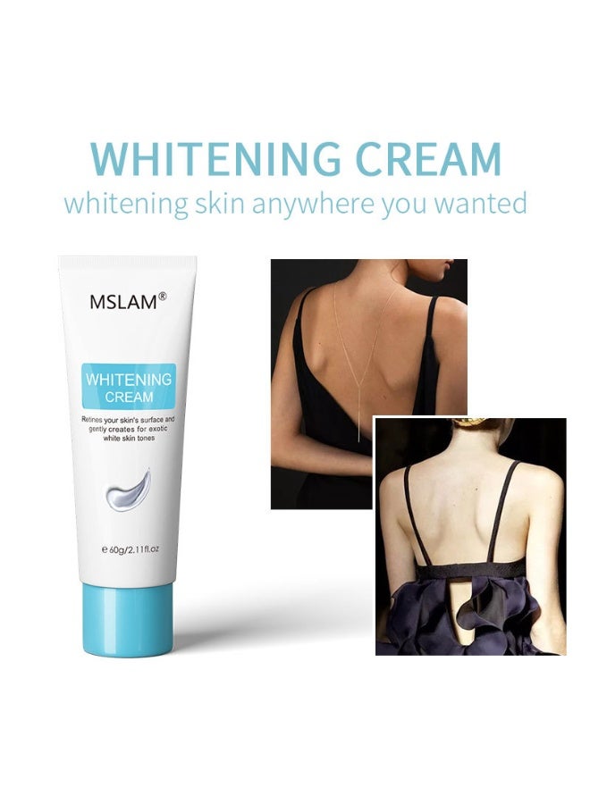 ام اس ال اي ام كريم تفتيح البشرة من إم إس إل إيه إم، يمنح البشرة إشراقة عميقة، ويخلق بشرة صافية ونضرة بلطف، 60 غرامًا. - Image 3